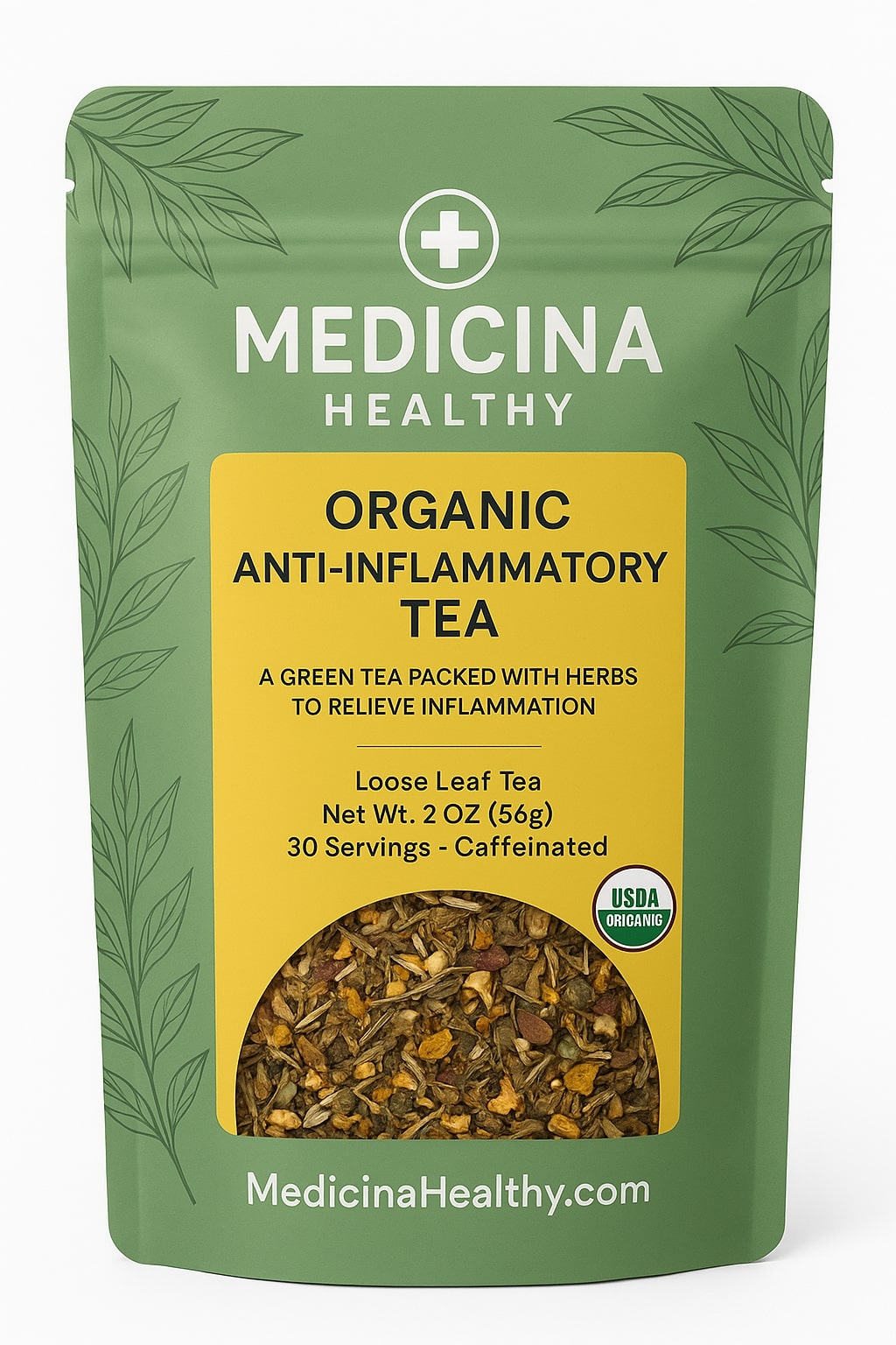 Organic Anti Inflammatory Green Tea