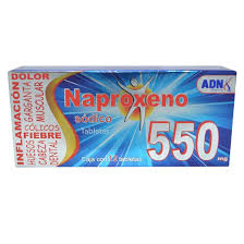 Naproxeno SOD 550mg 12 Tabs﻿